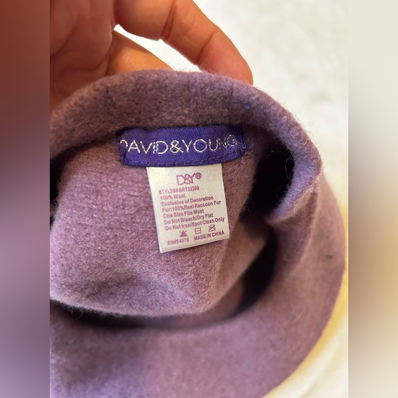 Nordstrom David and Young wool beret - Picture 3 of 4